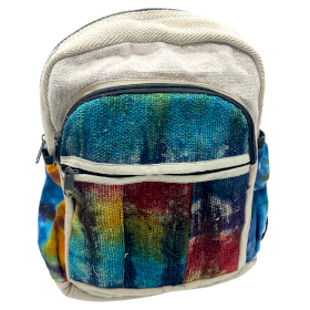 Tiedye Hemp Medium Backpack No Print