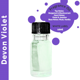 10ml Devon Violet Fragrance Oil - UNLABELLED