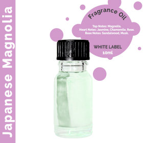 10ml Japanese Magnolia Fragrance Oil - UNLABELLED