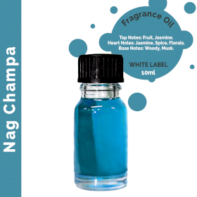 10ml Nag Champa Fragrance Oil - UNLABELLED