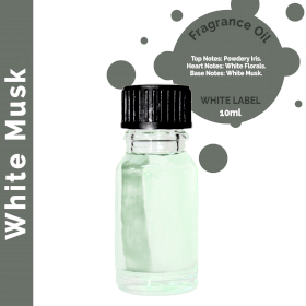 10ml White Musk Fragrance Oil - UNLABELLED