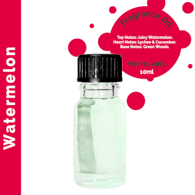 10ml Watermelon Fragrance Oil 10ml - UNLABELLED