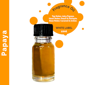 10ml Papaya Fragrance Oil 10ml - UNLABELLED