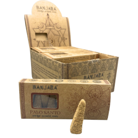 Banjara Smudge Pyramid Cones - Palo Santo