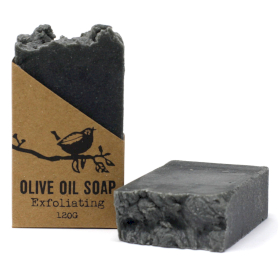 Exfoliating Pure Olive Oil Soap - 120g