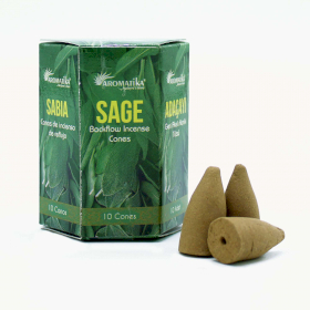 Masala Backflow Incense pack of 10 - Sage