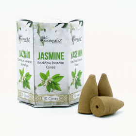Masala Backflow Incense pack of 10 - Jasmine