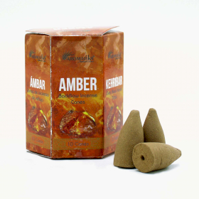 Masala Backflow Incense pack of 10 - Amber