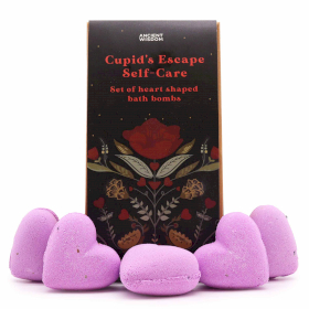 Cupids Escape Self Care Bath Heart Gift Set