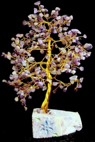 Amethyst Gemstone Tree - 320 Stones