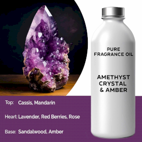 500ml (Pure) FO - Amethyst Crytal & Amber