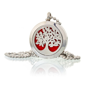 Aromatherapy Jewellery Necklace - Tree of Life 25mm