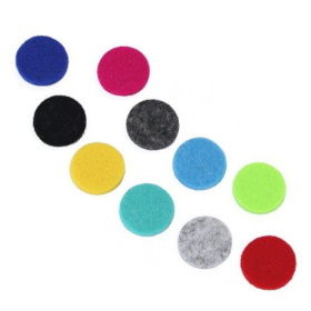10x Aromatherapy Jewellery - Spare Packs of 20mm Pads