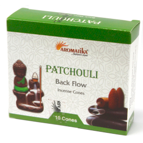 Aromatica Backflow Incense Cones - Patchouli