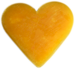 10x Heart Guest Soaps - Orange & Warm Ginger