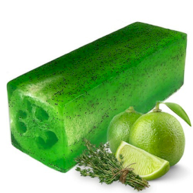 Loofah Soap - Lime & Tyme Toughy