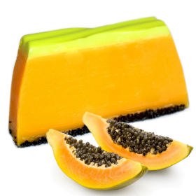 Tropical Paradise Soap Slice- Papaya