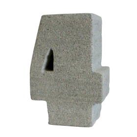 No.4 Granite Candle Holder