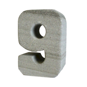 No.9 Granite Candle Holder