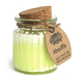 Vanilla Soy Pot of Fragrance Candle