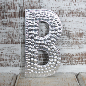 Sm Arty Aluminum Letters - B