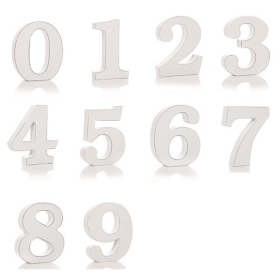 Shabby Chic Numbers - 1 Through 0 (10)