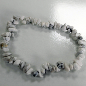 Chipstone Bracelet - White Jasper