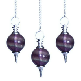 Sphere Pendulum - Purple Fluorite