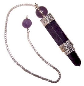 Three Piece Pendulum - Amethyst