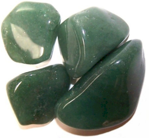 Pack of 24 L Tumble Stones - Quartz Green L