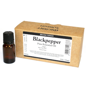 10x 10ml Blackpepper Essential Oil  Unbranded Label