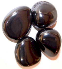 Pack of 24 L Tumble Stones - Hematite