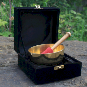 10cm Brass Singing Bowl Set