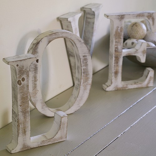 Shabby Chic - Wooden Letters