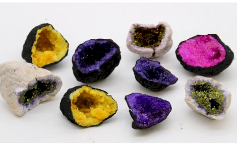 Coloured Calcite Geodes