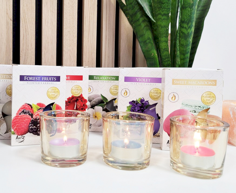 Set of 6 Scented Tealights