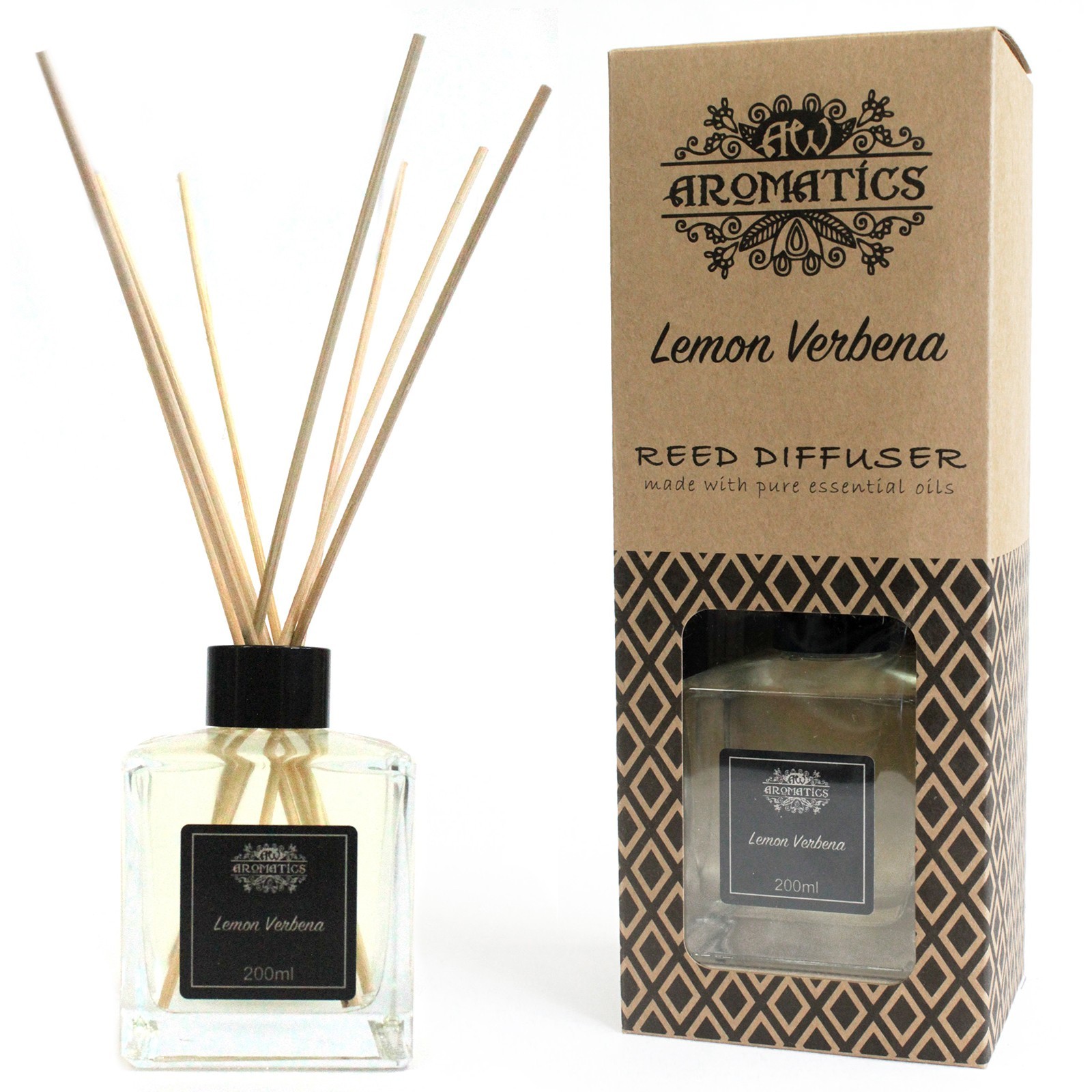Difuzér z čistých esenc. olejov 200 ml - Verbena citrónová