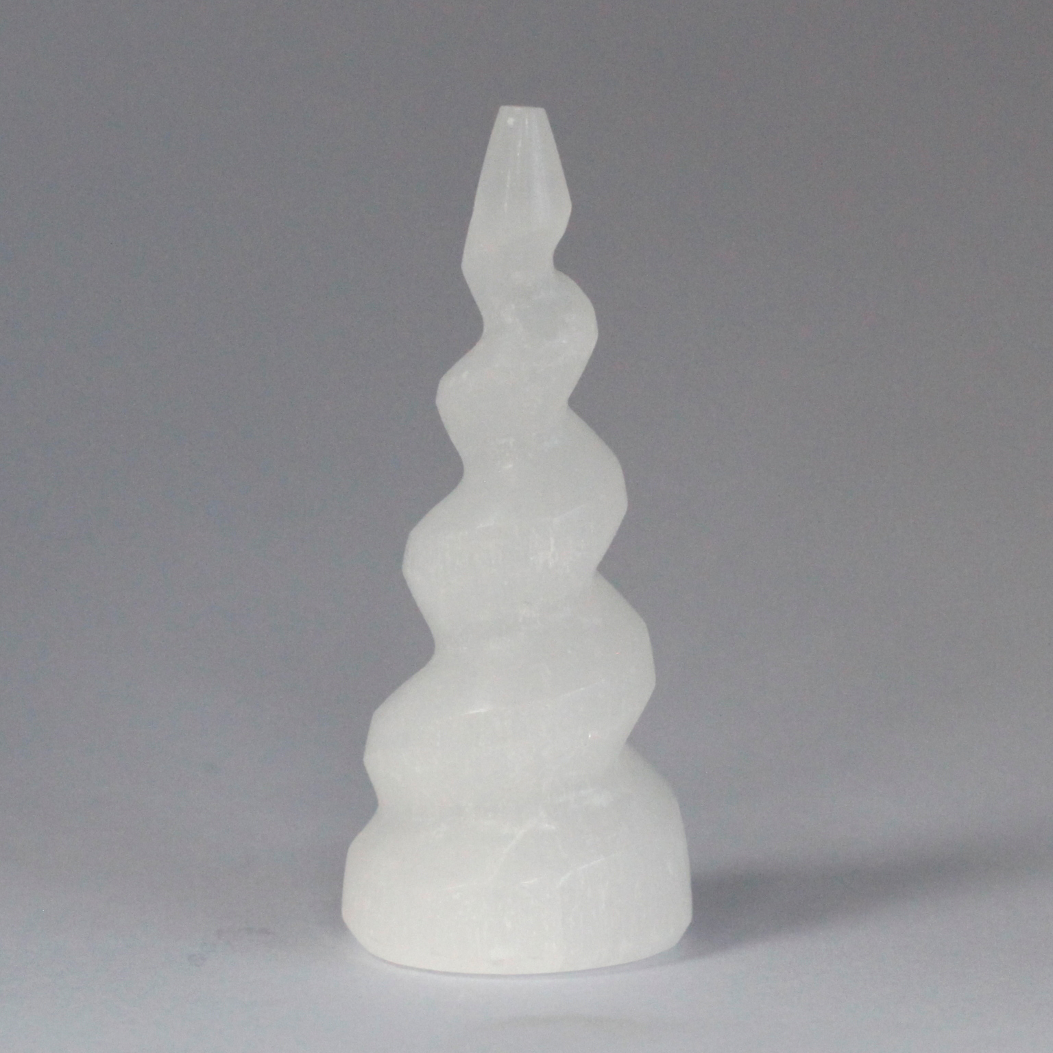 Selenitová veža - špirálová - 10cm